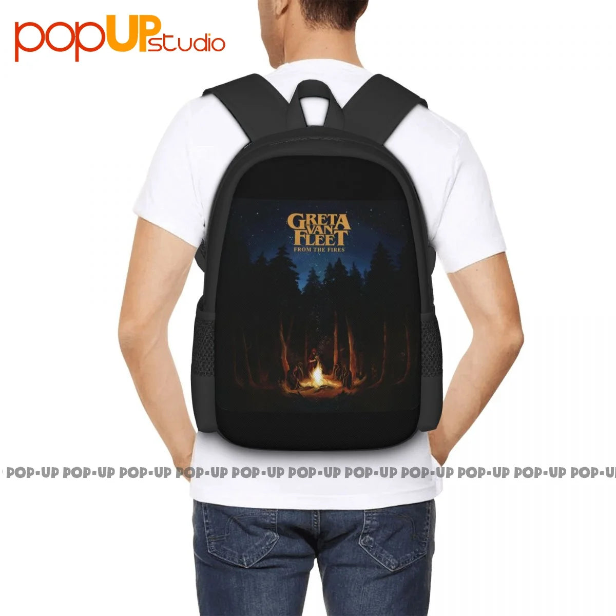 Greta Van Fleet Large Capacity Backpack