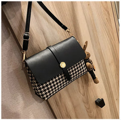 Women's Plaid Crossbody Bag - Shoulder Bag for Women