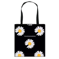 Flower Girls Women Messenger Bags Large Capacity Travel Shopping B