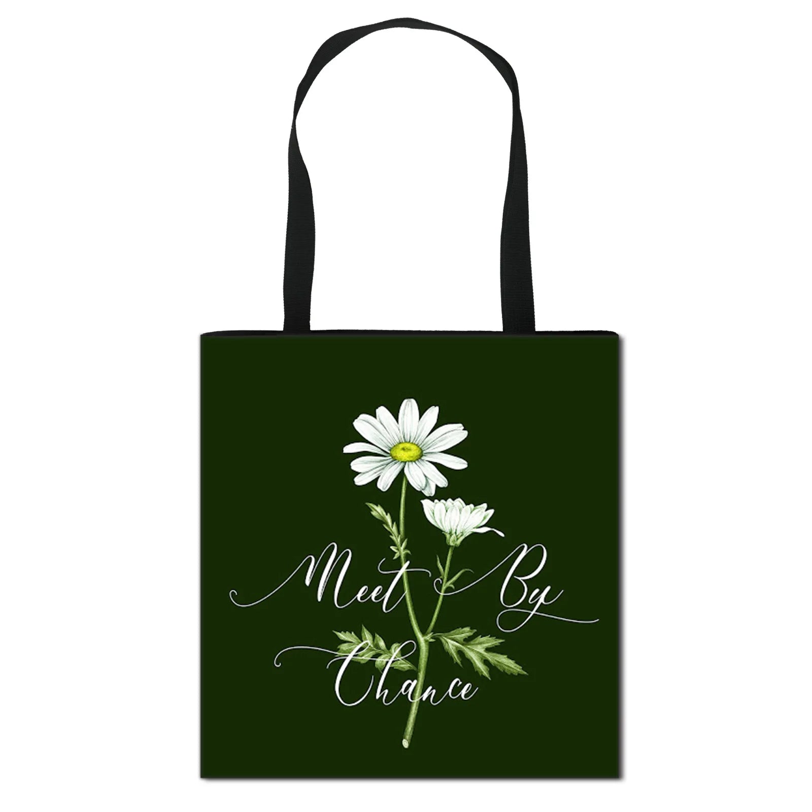 Flower Girls Women Messenger Bags Large Capacity Travel Shopping B