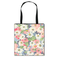 Flower Girls Women Messenger Bags Large Capacity Travel Shopping B