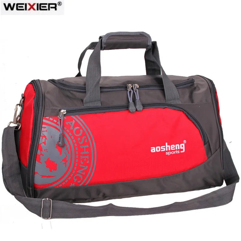 Nylon Gym Bag for Fitness Yoga Training with Shoes Storage