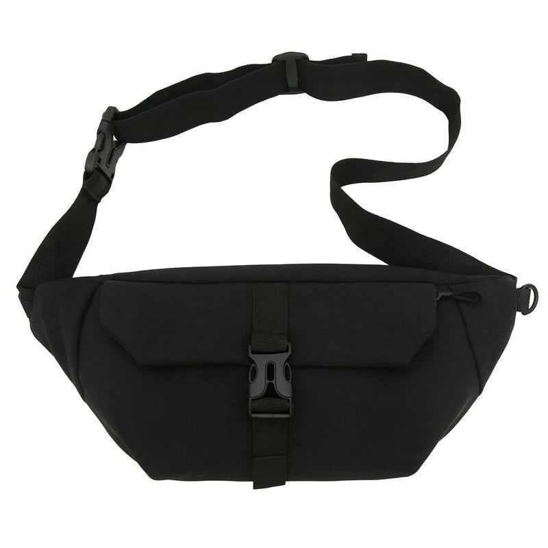 Nylon Hip-hop Fanny Pack Unisex Street Waist Bag Casual Chest Pack