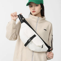 Nylon Hip-hop Fanny Pack Unisex Street Waist Bag Casual Chest Pack