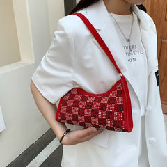 Women's Textured One-Shoulder Bag