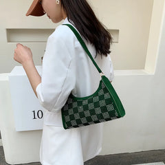 Women's Textured One-Shoulder Bag