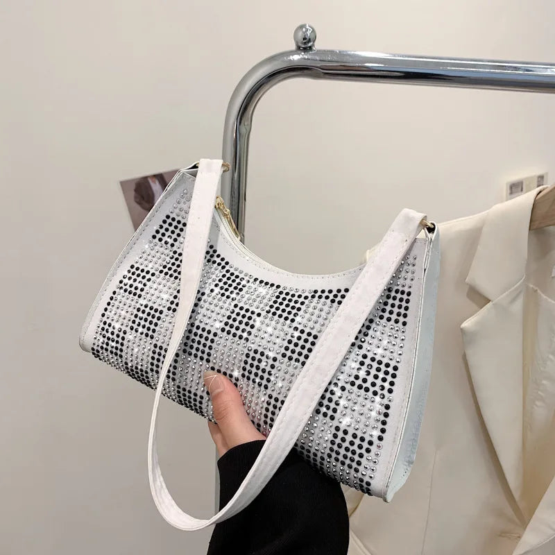 Women's Textured One-Shoulder Bag