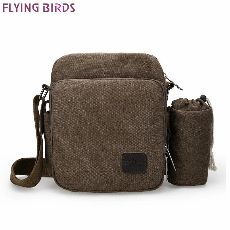 Retro Canvas Men's Shoulder Bag Large-capacity Leisure Bag