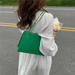 Retro Female Bags Sweet Ins Version of Casual Square Bag Net Red High-value