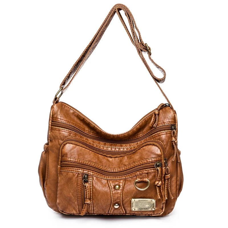 Retro Rivet Style Women Crossbody Shoulder Sling Bags Lady Woman Tote Purse Hand