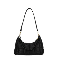 Retro Solid Small Shoulder Bag French Stick Bags