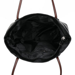 Retro Ladies Messenger Bag Large Capacity PU Shopping Bag