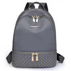 Retro Women Backpack Oxford Anti Theft Shoulder Bag