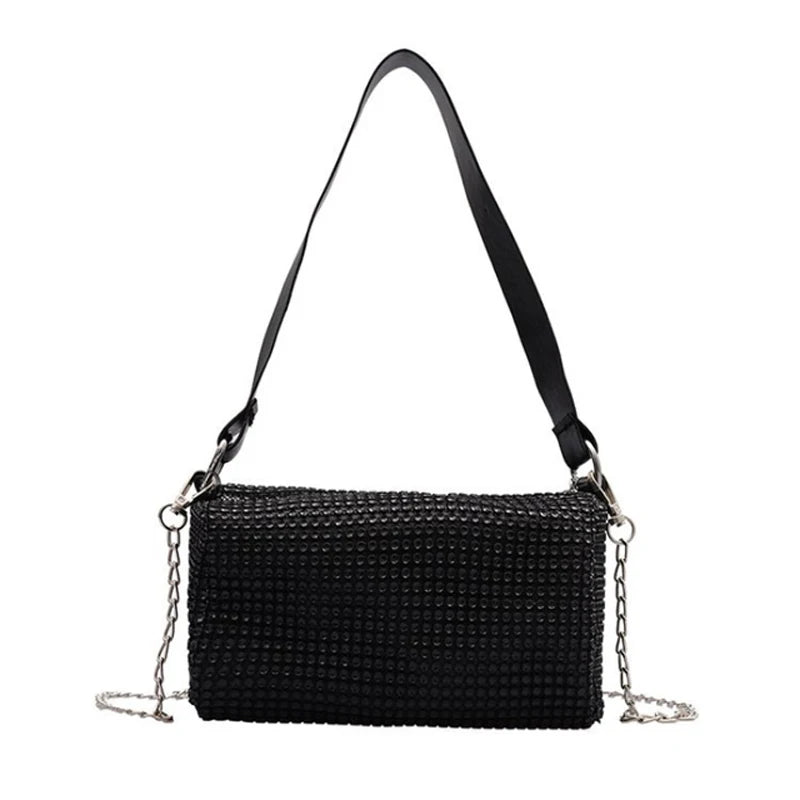 Rhinestone Handbag Diamonds Shoulder Bag Purse
