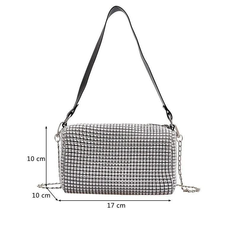 Rhinestone Handbag Diamonds Shoulder Bag Purse