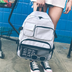 Large Capacity School Backpack for Teenager Girl Women Men School Bag Travel Bag