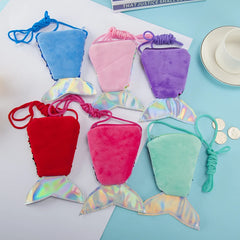Sequins Mermaid Coin Purse Mini Bags Baby Girl Money Change Wallet