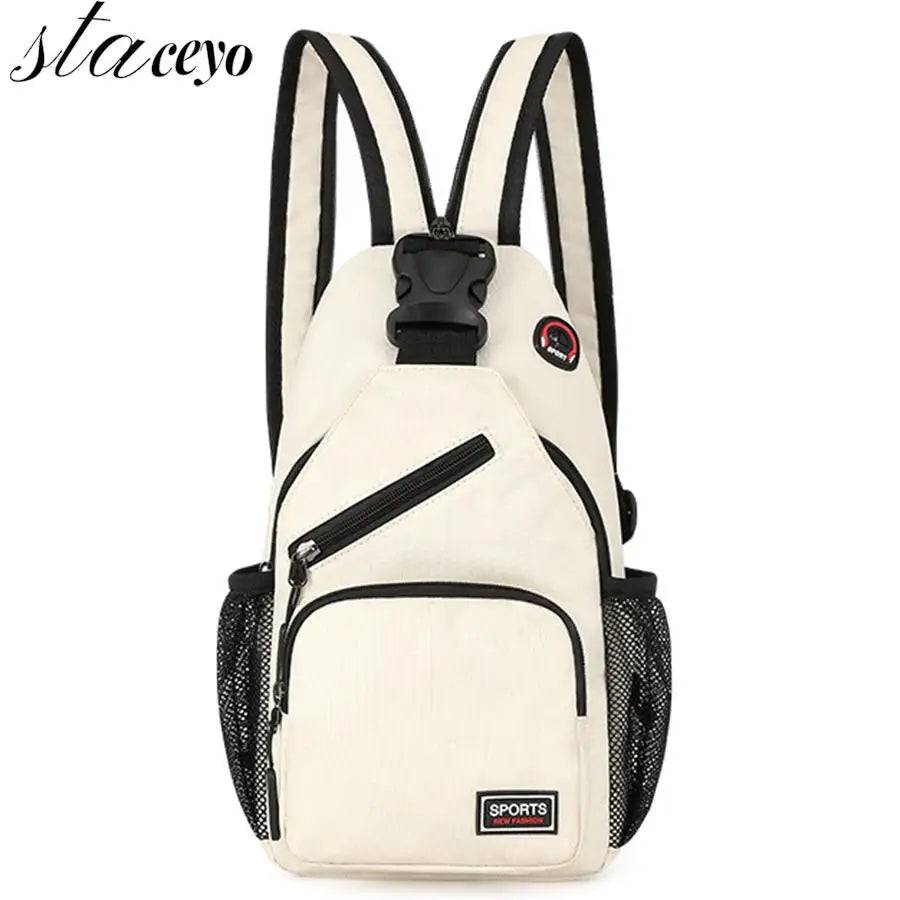 Casual Shoulder Bag Business Chest Backpack Travel Pack