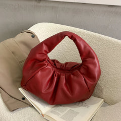 Shoulder Bags For Women Tote Handbag De Luxe Femme Folds Dumplings Totes Soft