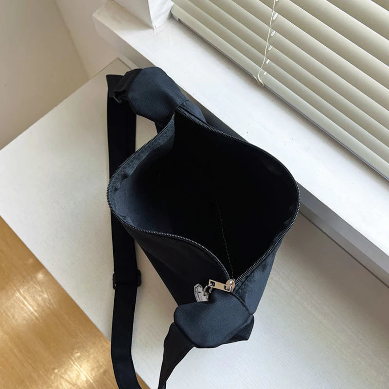 Women's Shoulder Bag Solid Multifunction Handbag Large Capacity Crossbody