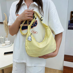 Women's Shoulder Bag Solid Multifunction Handbag Large Capacity Crossbody
