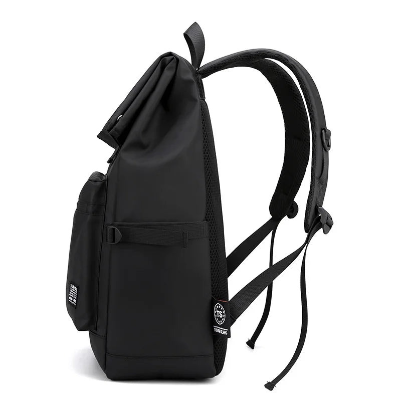 Men's Leisure Travel Backpack Large Capacity Lightweight Schoolbag