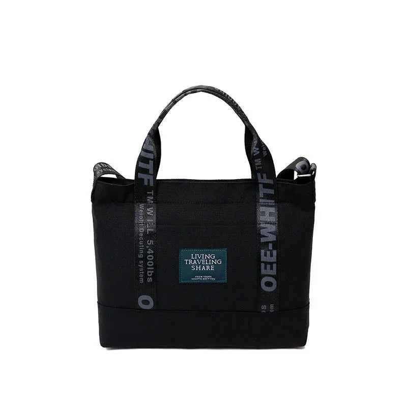 Casual Canvas Women Handbag Duffle GymBag Crossbody Tote Large Capacity