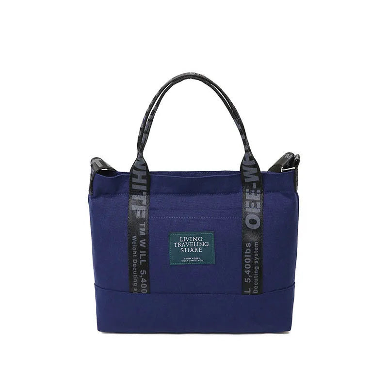 Casual Canvas Women Handbag Duffle GymBag Crossbody Tote Large Capacity