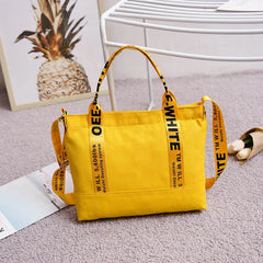 Casual Canvas Women Handbag Duffle GymBag Crossbody Tote Large Capacity