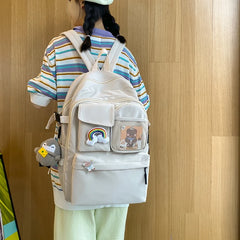 Waterproof Women Backpack for High School Girls