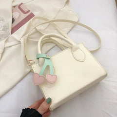 Spring Casual Messenger Bag Female Online Influencer Pendant Square Bag