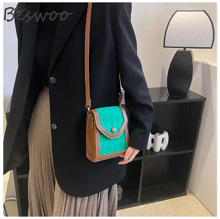 Small Crossbody Bag All-matched Lingge Phone Bags Women Purse Shoulder Bag