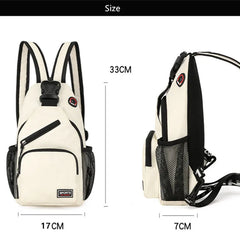 Women's Small Crossbody Messenger Bag Casual Sling Chest Mini Travel Sport