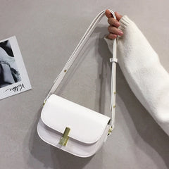 Small Underarm Crossbody Bag PU Leather Shoulder Bag Women Mini Handbag