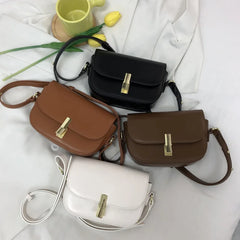 Small Underarm Crossbody Bag PU Leather Shoulder Bag Women Mini Handbag