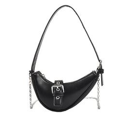 Women's Leather Saddle Crossbody Bag Shoulder Handbag Purse