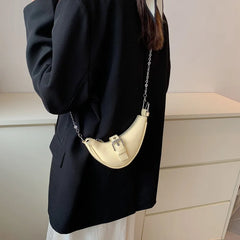 Women's Leather Saddle Crossbody Bag Shoulder Handbag Purse