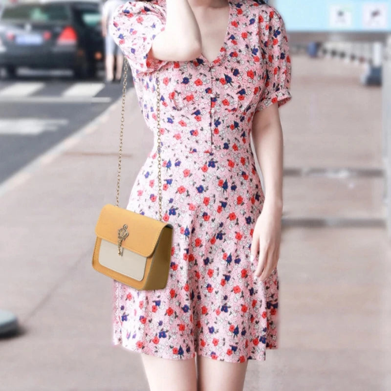 Small Square Bag Women One Shoulder Chain Crossbody Bag
