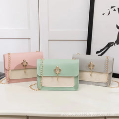 Small Square Bag Women One Shoulder Chain Crossbody Bag