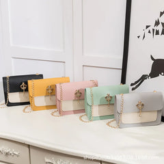 Small Square Bag Women One Shoulder Chain Crossbody Bag