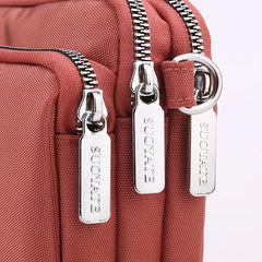 Mini Crossbody Bag Nylon Shoulder Handbag Purse Mobile Phone Wallet