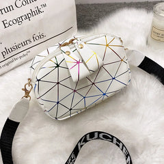 Small Zipper Crossbody Bag for Women PU Leather Shoulder Messenger Handbag