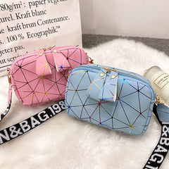 Small Zipper Crossbody Bag for Women PU Leather Shoulder Messenger Handbag
