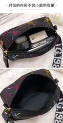 Small Zipper Crossbody Bag for Women PU Leather Shoulder Messenger Handbag