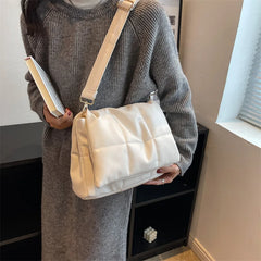 Quilted Shoulder Bag Casual Women Purses Retro Clutch Tote Bags