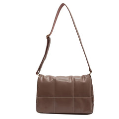 Quilted Shoulder Bag Casual Women Purses Retro Clutch Tote Bags