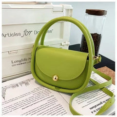 Solid Shoulder Bags for Women Armpit Bag PU Leather Handbags Lady Crossbody Bags