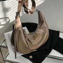 Women's Leather Crossbody Bag Messenger Handbag