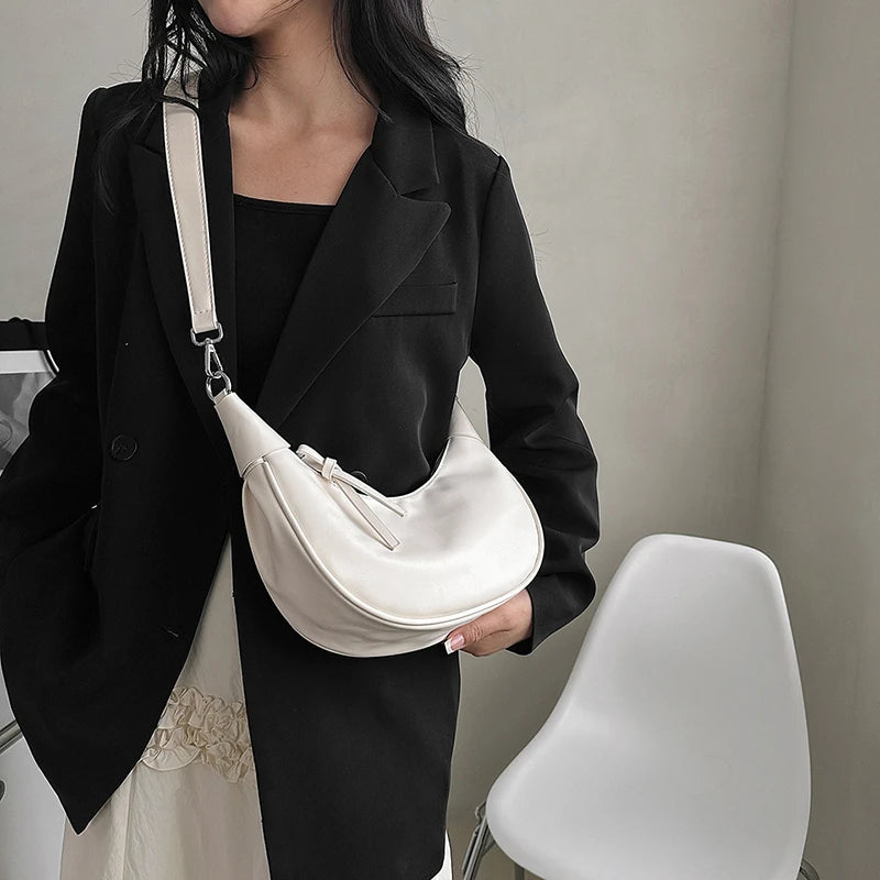 Women's Leather Crossbody Bag Messenger Handbag