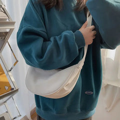 College Style Women Nylon Crossbody Shoulder Bag